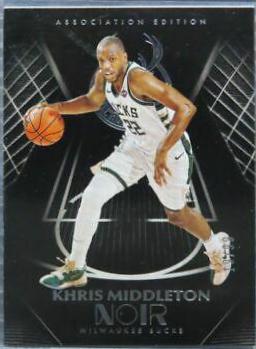 Khris Middleton #1 Basketball Cards 2019 Panini Noir