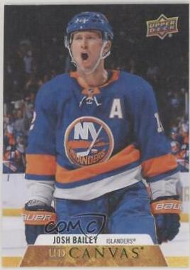 Josh Bailey #C53 2020-21 Upper Deck Hockey UD Canvas