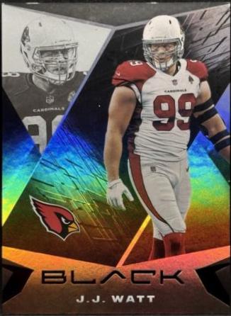 J. J. Watt #2 Football Cards 2021 Panini Black