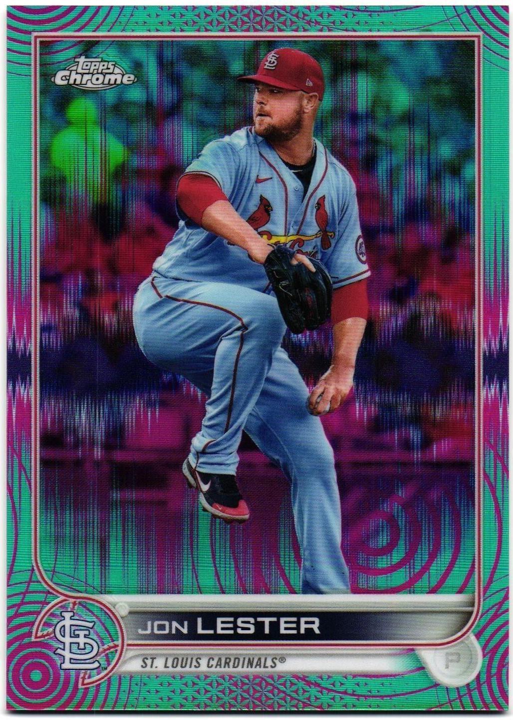 Jon Lester [Sonic Aqua Pink Pulse] #187