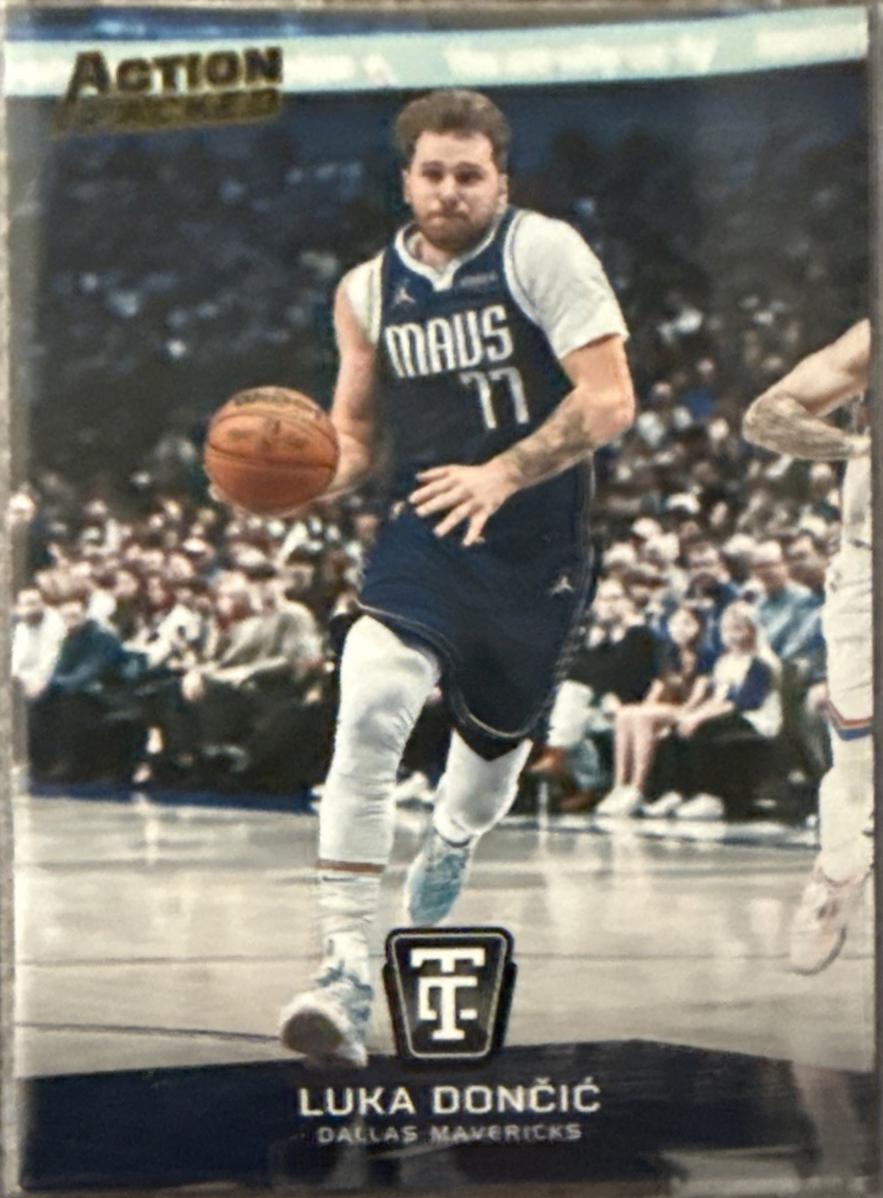 Luka Doncic #6 Basketball Cards 2024 Panini Totally Certified Action Packed