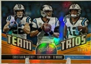 Cam Newton, Christian McCaffrey, DJ Moore