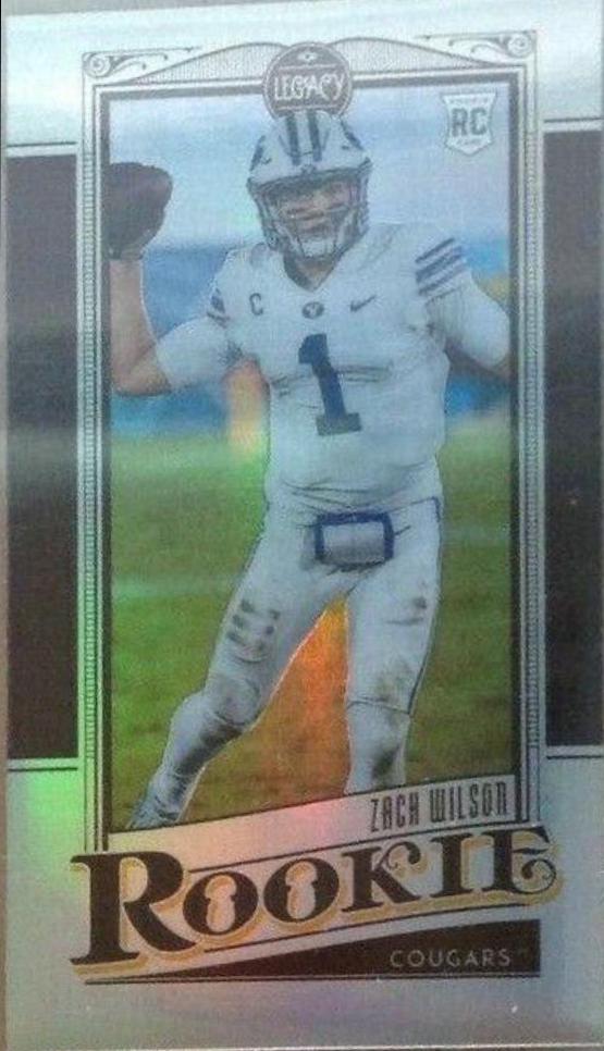 Zach Wilson #143 Football Cards 2021 Panini Legacy