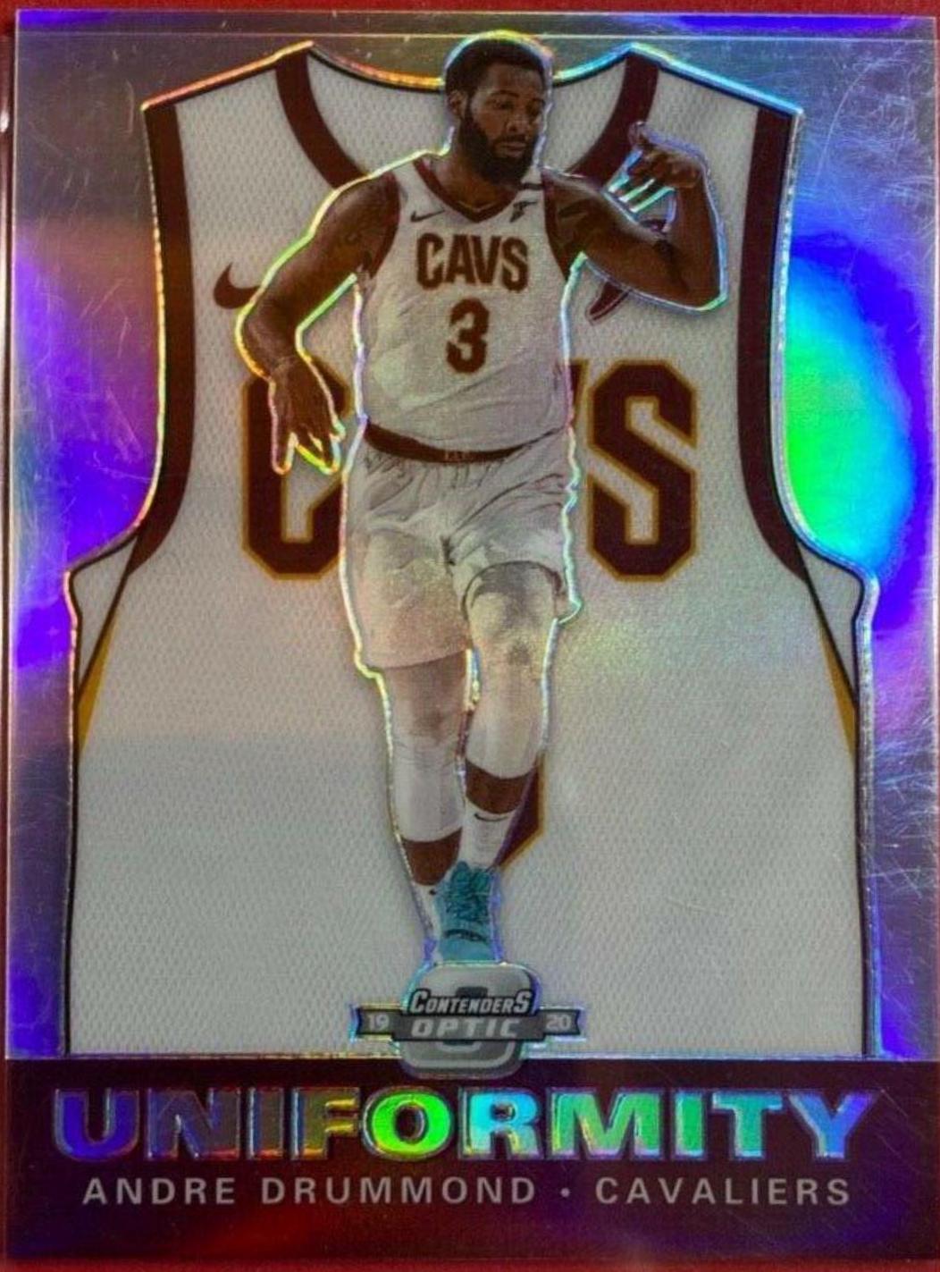 Andre Drummond #8 Basketball Cards 2019 Panini Contenders Optic Uniformity