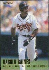 Harold Baines #3 Baseball Cards 1996 Fleer
