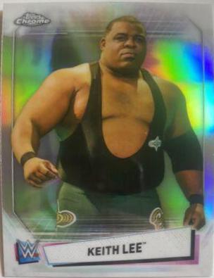 Keith Lee #IV-7 Wrestling Cards 2021 Topps Chrome WWE Image Variations