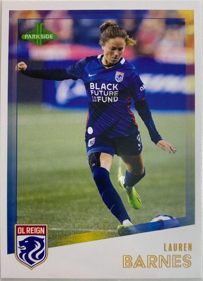 Lauren Barnes #6 Soccer Cards 2023 Parkside NWSL