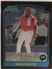 Ryan Howard #BDP138 Baseball Cards 2003 Bowman Chrome Draft Picks Prices
