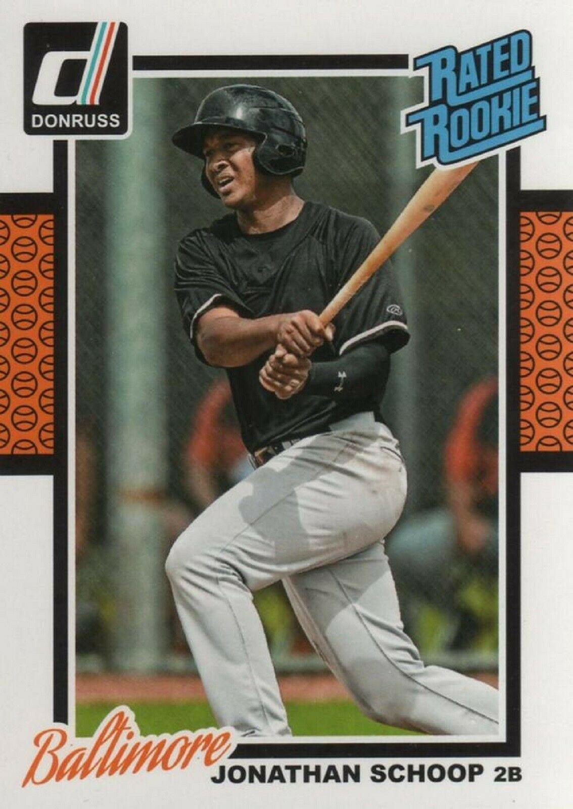 Jonathan Schoop #37 Baseball Cards 2014 Donruss