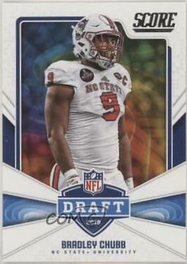 Bradley Chubb #3 Football Cards 2018 Score NFL Draft