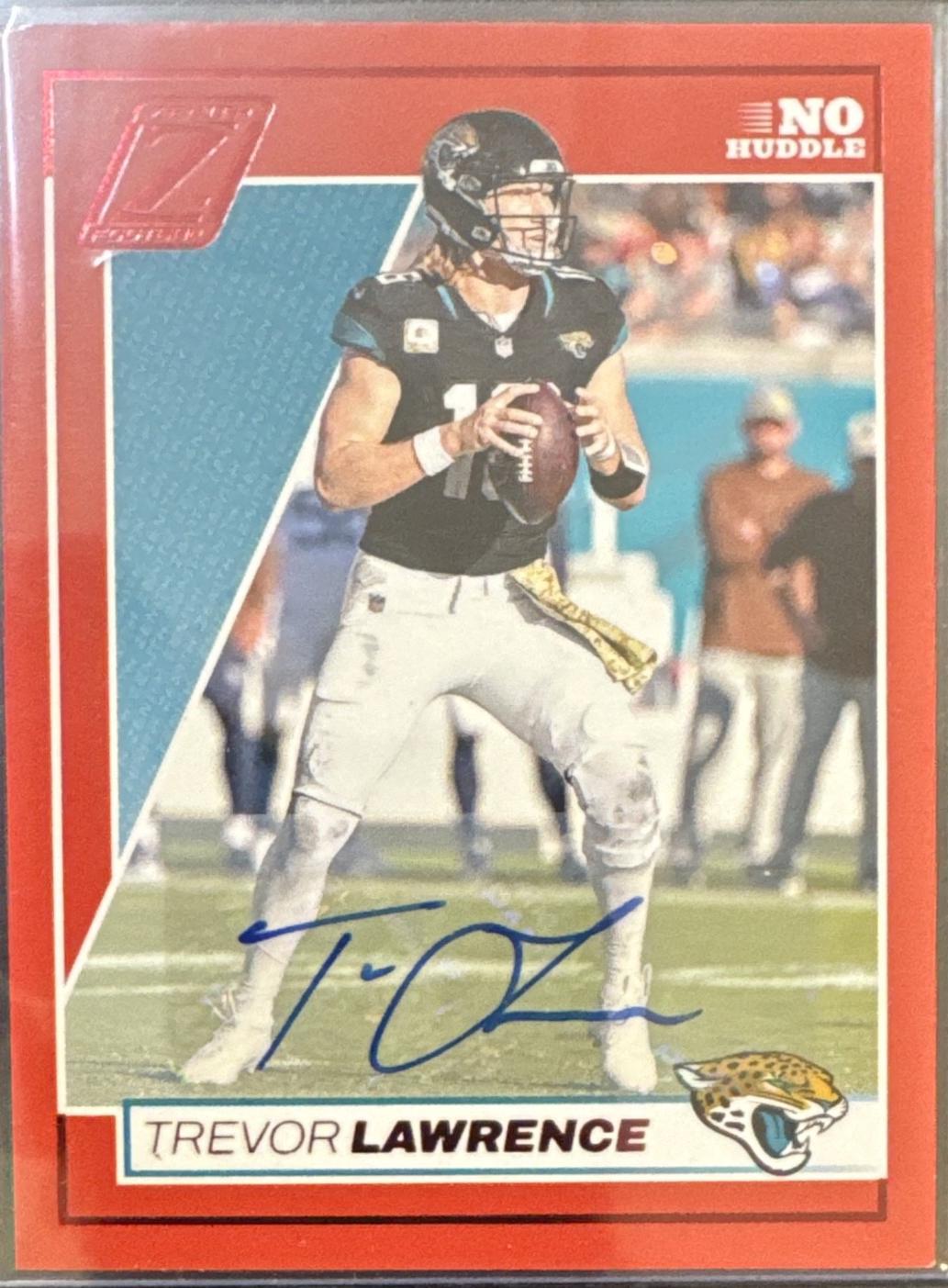 Trevor Lawrence #44 2024 Panini Zenith Autograph Football