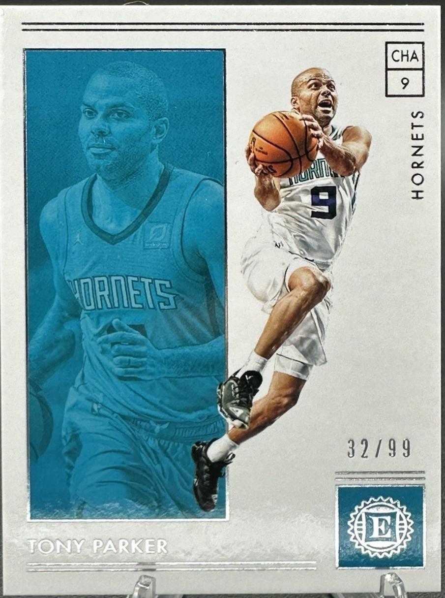 Tony Parker #42 2018-19 Panini Encased Basketball