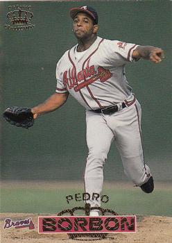 Pedro Borbon #3 Baseball Cards 1996 Pacific Crown Collection