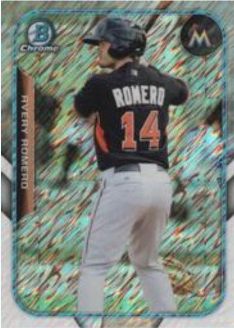 Avery Romero #FFM-ARO Baseball Cards 2015 Bowman Chrome the Farm's Finest Minis