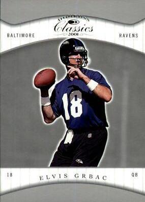 Elvis Grbac #6 Football Cards 2001 Panini Donruss Classics