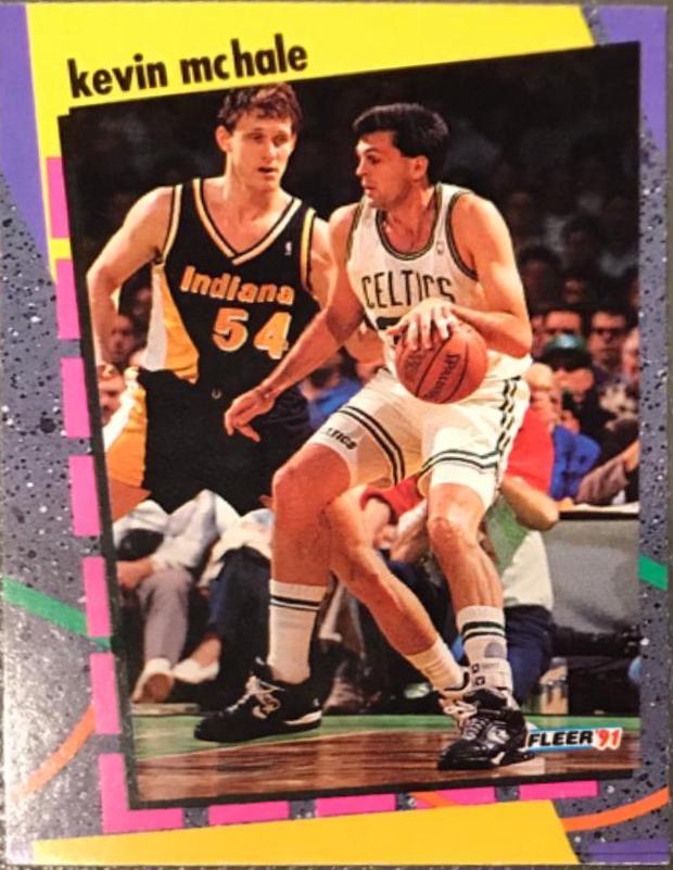 Kevin McHale #3 Basketball Cards 1991 Fleer Schoolyard