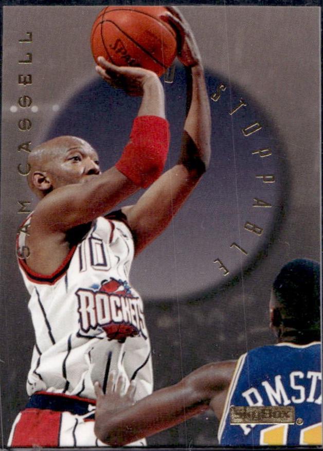 Sam Cassell #9 Basketball Cards 1995 Skybox E XL Unstoppable