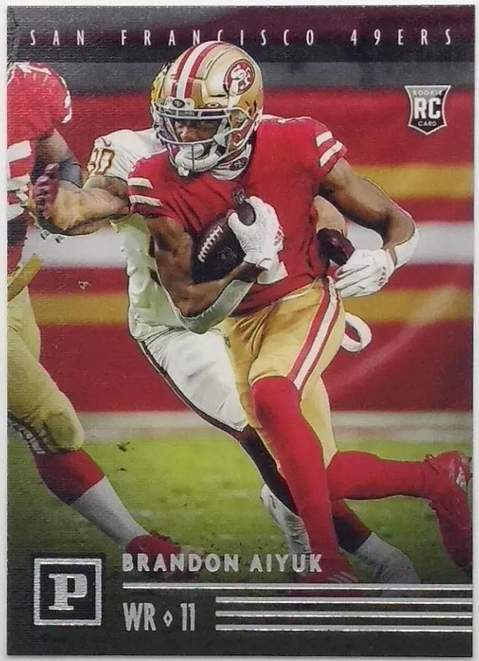 Brandon Aiyuk #PA-17 Football Cards 2020 Panini Chronicles