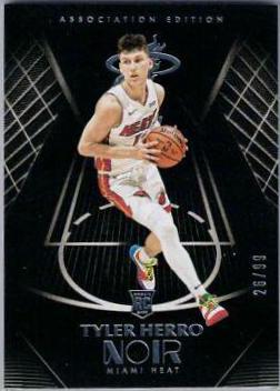 Tyler Herro #146 Basketball Cards 2019 Panini Noir