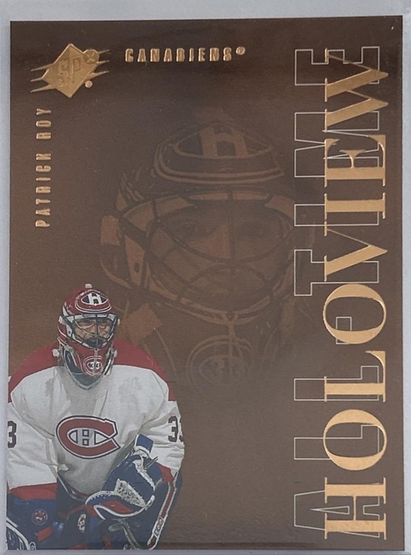 Patrick Roy #ATG-PR Hockey Cards 2024 SPx All-Time Holoview