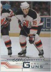 Andreas Salomonsson #431 Hockey Cards 2001 Upper Deck Prices