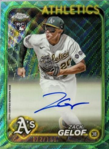 Zack Gelof [Green Refractor] #RA-ZG