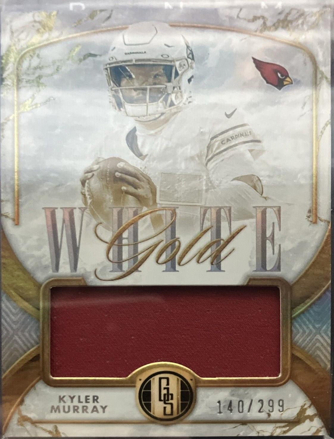 Kyler Murray #WG-KMY Football Cards 2024 Panini Gold Standard White Gold
