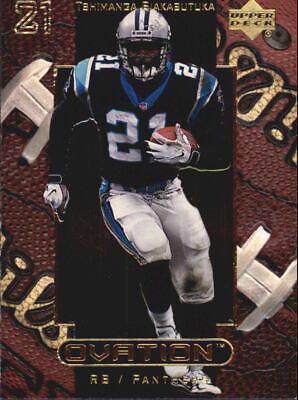 Tim Biakabutuka #8 Football Cards 1999 Upper Deck Ovation