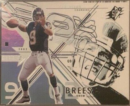 Drew Brees #43 Football Cards 2002 Spx