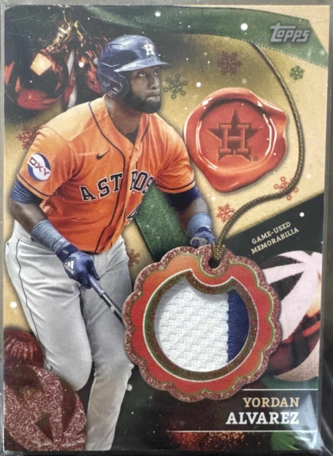 Yordan Alvarez [Red Glitter] #RC-YA