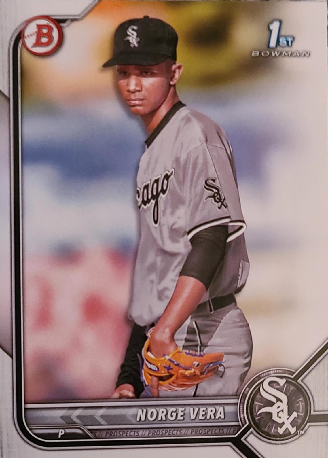 Norge Vera #BP-100 Baseball Cards 2022 Bowman Paper Prospects