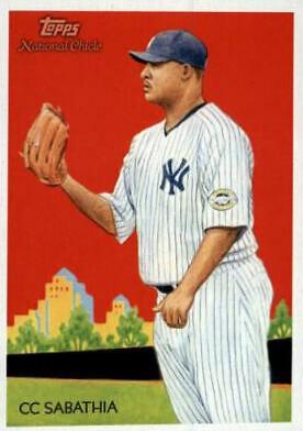 CC Sabathia #11 Baseball Cards 2010 Topps National Chicle