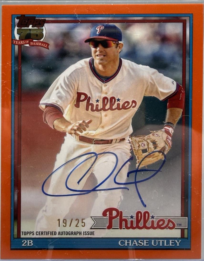 Chase Utley [Orange] #91A-CU