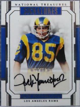 Jack Youngblood Football Cards 2018 National Treasures Signatures