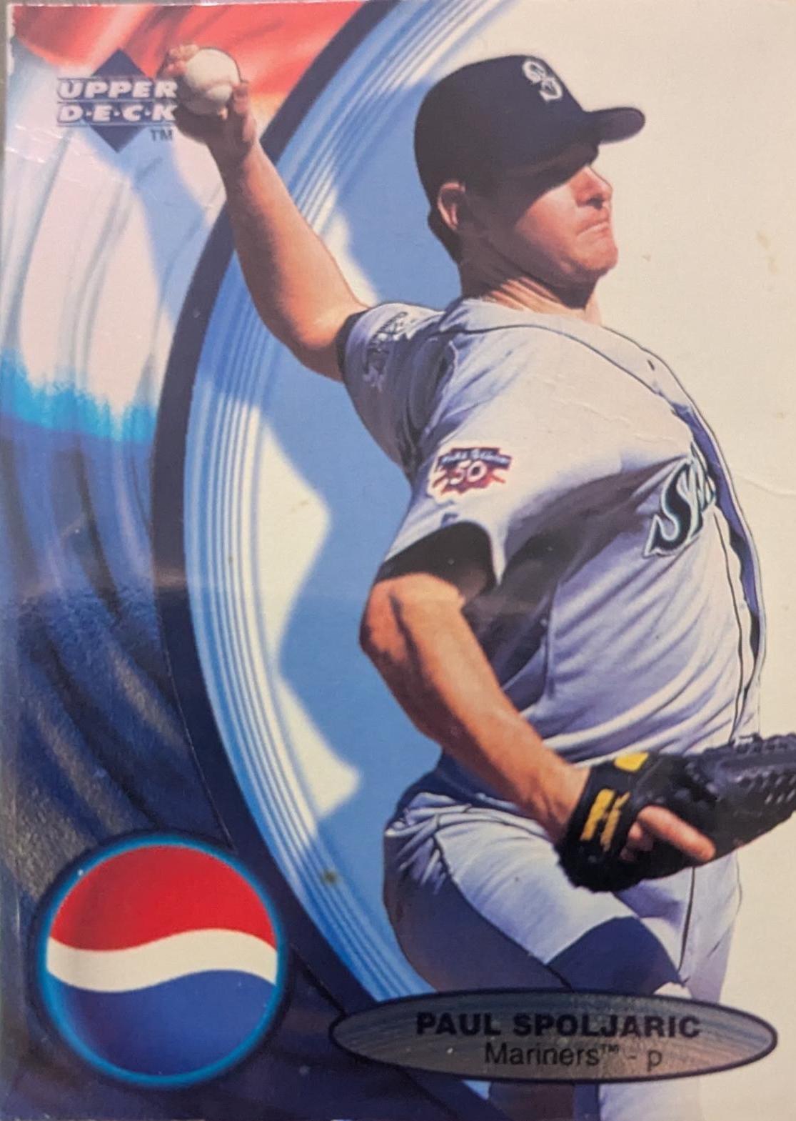 Paul Spoljaric #PM-15 Baseball Cards 1998 Upper Deck Pepsi Mariners