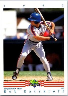 Rob Katzaroff #26 Baseball Cards 1992 Classic Best