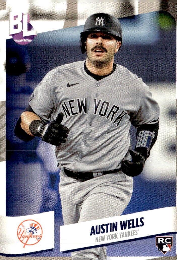 Austin Wells #179 Baseball Cards 2024 Topps Big League Baseball