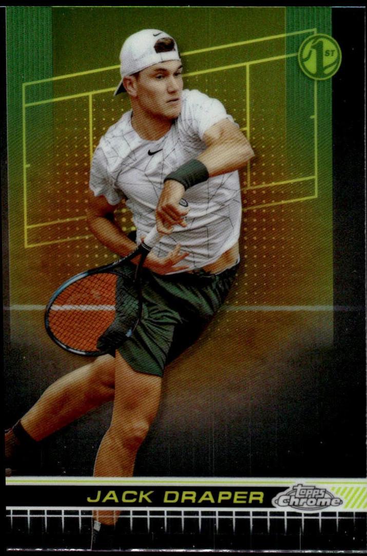 Jack Draper #2 Tennis Cards 2024 Topps Chrome