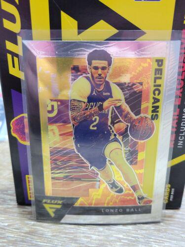 Lonzo Ball #111 Basketball Cards 2020 Panini Flux