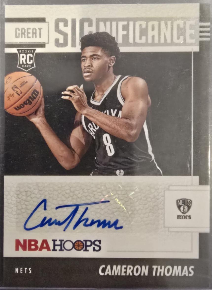 Cameron Thomas #GS-CT Basketball Cards 2021 Panini Hoops Great SIGnificance