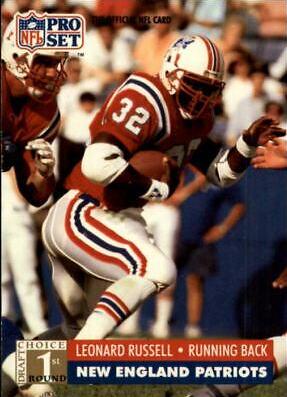 Leonard Russell #743 Football Cards 1991 Pro Set