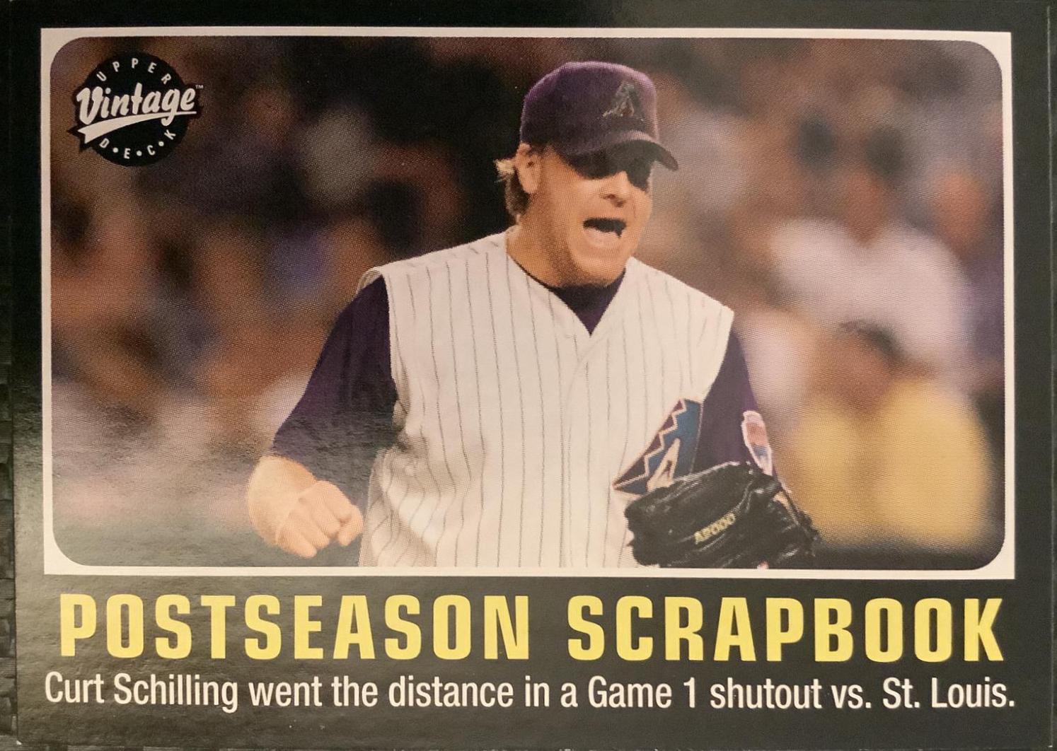 Curt Schilling #288 2002 Upper Deck Vintage Baseball