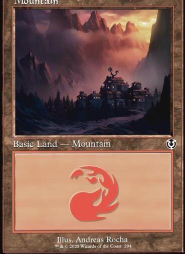 Mountain #294 Magic Innistrad Remastered