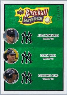 Alex Rodriguez, Derek Jeter, Robinson Cano
