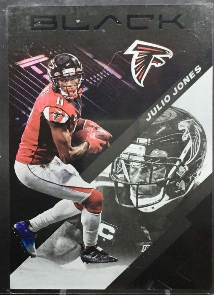 Julio Jones #5 Football Cards 2020 Panini Black