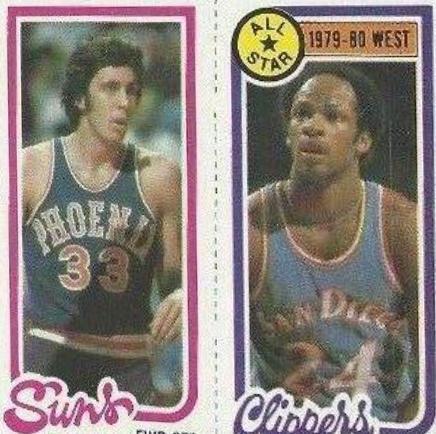 Adams, Free, Dantley Basketball Cards 1980 Topps