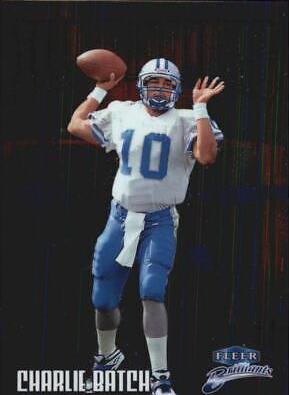 Charlie Batch #14 Football Cards 1998 Fleer Brilliants Illuminators