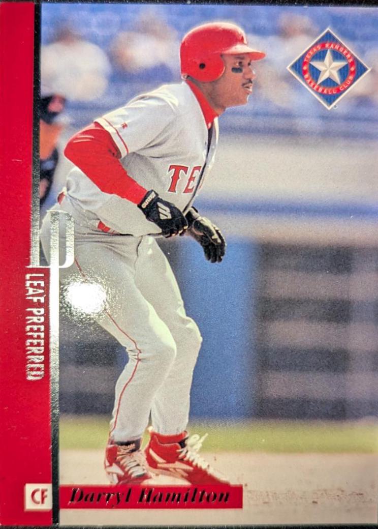 Darryl Hamilton Baseball Cards 1996 Leaf Preferred
