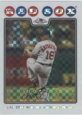 Daisuke Matsuzaka #6 Baseball Cards 2008 Topps Chrome