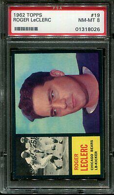 Roger Leclerc #19 Football Cards 1962 Topps